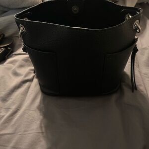 Steve Madden Black Satchel Bag